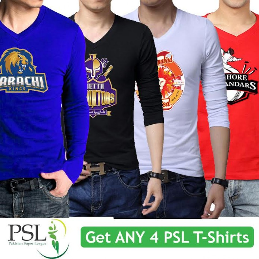Get any 4 PSL T-Shirts